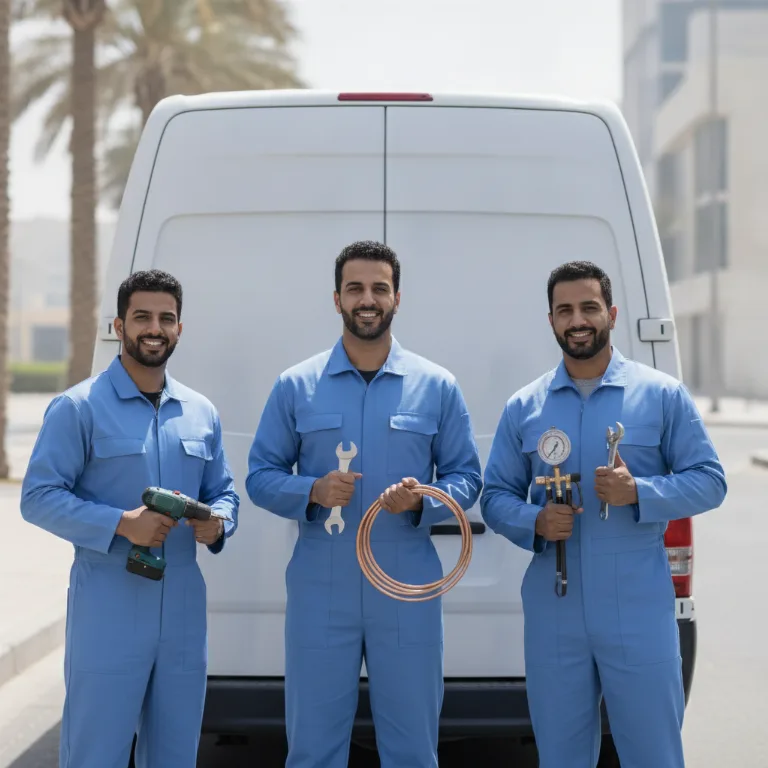 AC Installation team in Al Majaz